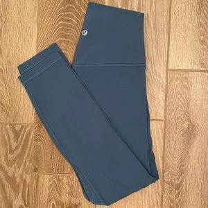 LULULEMON ALIGN CROP 23” CAPTURE BLUE LEGGINGS